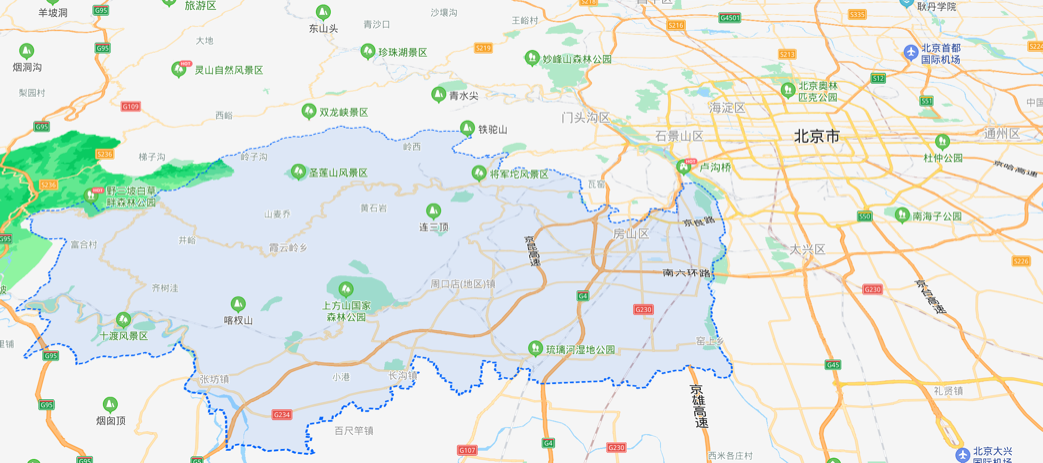 房山越野场地